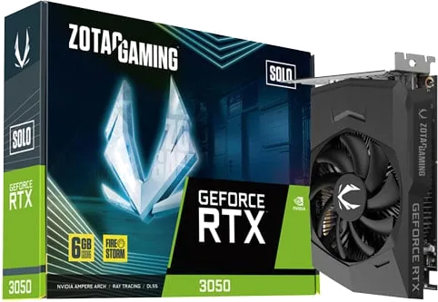 ZOTAC GAMING GeForce RTX 3050 SOLO 6GB