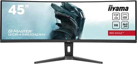iiyama G-Master 45" Ultra-Wide Quad HD 165Hz Adaptive Sync Curved VA Monitor