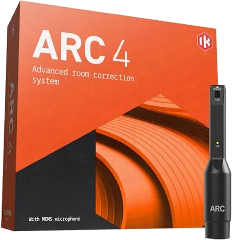 IK Multimedia ARC 4 Upgrade Advanced Room Correction Software Upgrade and Measurement Microphone