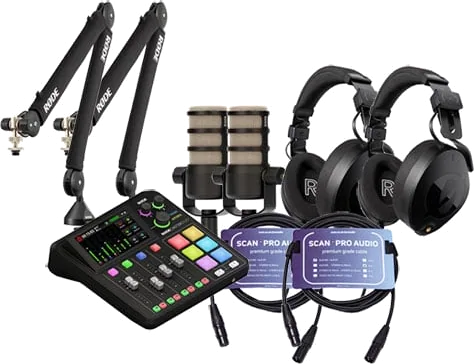 Rode Two-Person Podcasting Bundle