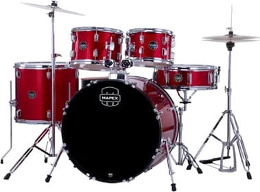 Mapex Comet 22” Rock Fusion Kit - Infra Red