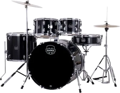 Mapex Comet 22” Rock Fusion Kit - Dark Black