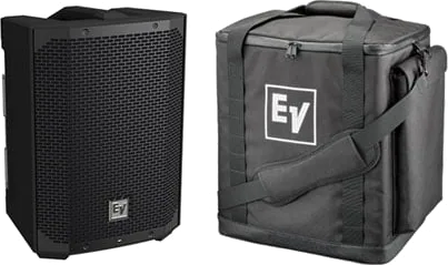 Electrovoice Everse8 Portable PA System & Cover- Black