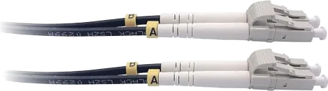 Elfcam LC UPC to LC UPC OM3 Multimode Fibre Optic Cable 150m