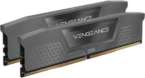 16GB (2x8GB) CORSAIR DDR5 Vengeance Grey, PC5-41600 (5200), Non-ECC Unbuffered, CAS 40, Dual Profile, 1.25V