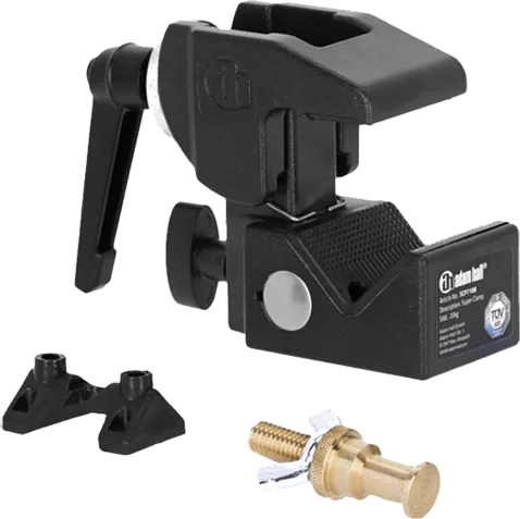 Adam Hall - SUPER CLAMP SET 1, Universal Hook Clamp with Toggle Black and with Bolt SS018