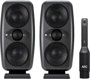 IK Multimedia iLoud MTM MKII Monitor Speakers including ARC Mic (Pair)