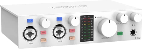 Topping Pro E2x2 USB Audio Interface - White