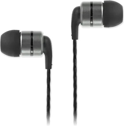SoundMAGIC E80 In Ear Isolating Earphones - Gunmetal
