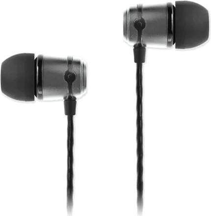 SoundMAGIC E50 In Ear Isolating Earphones - Gunmetal