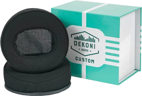 Dekoni Audio Elite Microsuede Replacement Vegan Ear Pads for Audeze LCD Series Headphones