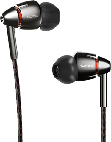 1MORE Quad Driver In-Ear Headphones - Grey