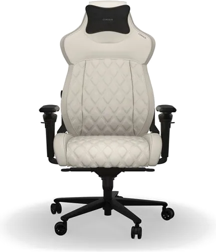 CORSAIR TC500 LUXE Premium Breathable Fabric Gaming Chair - Frost