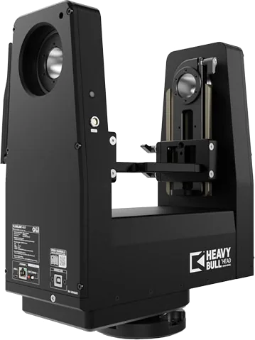 Slidekamera Heavy Bullhead, Remote Pan Tilt Head, 20kg Payload, LEMO/USB-C/RJ45