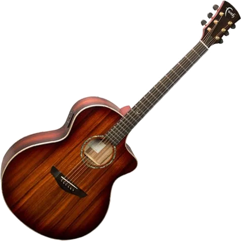 Faith - FNCEBMB - Blood Moon Neptune Cut/Electro Guitar with Hardcase
