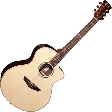 Faith - FNCEHG3 - HiGloss 3 Neptune Cut/Electro Guitar- 3-Piece Rosewood+ Hard Case