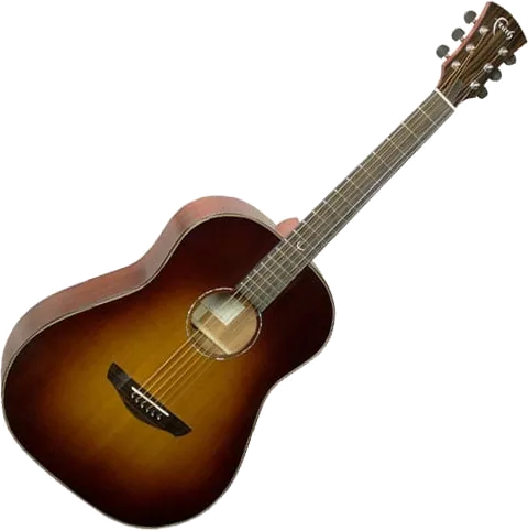 Faith - FRESB45 - Drop Dreadnought Electro Guitar with Hardcase, Classic Burst Mars