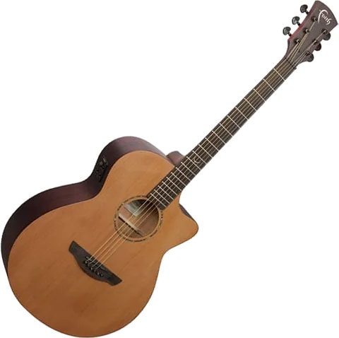Faith - FKVCD - Naked Venus Cut/Electro Cedar/Mahogany with Gig Bag