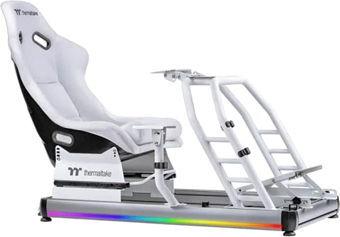 Thermaltake GR500 Snow Premium Racing Simulator Cockpit