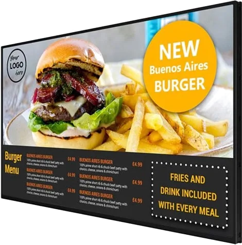 AllSee 43" UHD Digital Menu Display Board