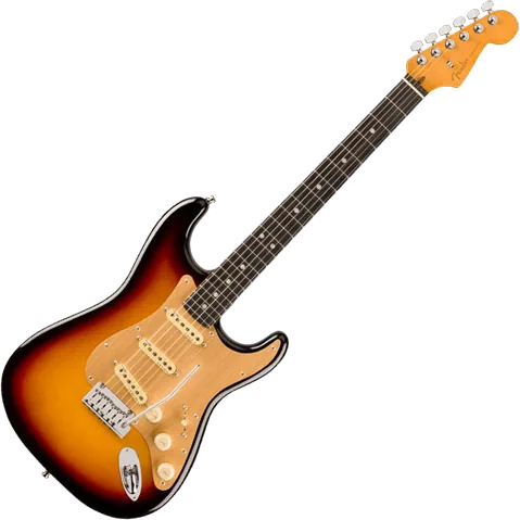 Fender - American Ultra II Stratocaster - Ultraburst, SSS, Non-Locking Tremolo+ Hard Case