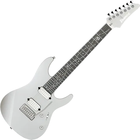 Ibanez TOD70 Tim Henson Signature 7-String Electric Guitar Classic Silver