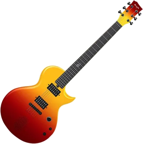Enya - Nova Go Sonic, Smart Carbon Fiber Electric Guitar, Internal FX, Speaker - Volcano Red