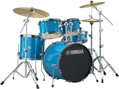 Yamaha Rydeen 20" Shell Pack Sky Blue with Hardware & Cymbals