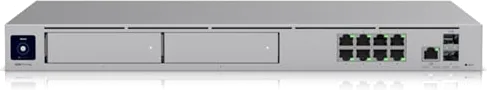Ubiquiti Dream Machine Pro Max 10 Gbps Cloud Gateway, 2 x 10g SFP+, 8 x GbE LAN, 1 x 2.5 GbE WAN, 2x 3.5" NVR HDD Bays