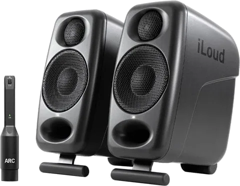 IK Multimedia - iLoud Micro Monitor Pro (Pair) with ARC Mic