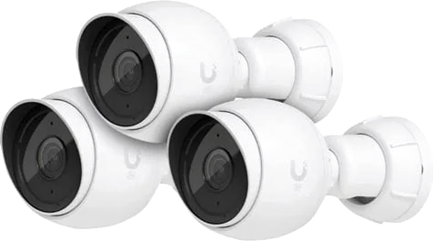 Ubiquiti UniFi G5 Bullet 2K HD PoE Indoor/Outdoor Camera - 3 Pack