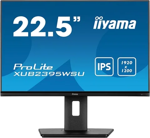 iiyama ProLite XUB2395WSU-B5 22.5" WUXGA 75Hz FreeSync IPS Monitor