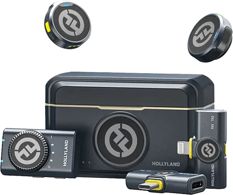 Hollyland Lark M2 Combo 2-person Wireless Lav Mic