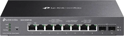 tp-link SG2210XMP-M2 10 Port Omada 2.5GbE PoE+ Managed Smart Switch