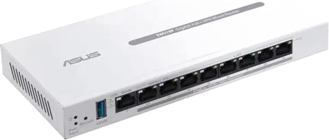 ASUS ExpertWiFi EBG19P 8 Port Gigabit PoE+ Wired Router Switch 123W
