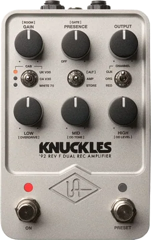 Universal Audio UAFX Knuckles '92 Dual Rec Amplifier Pedal