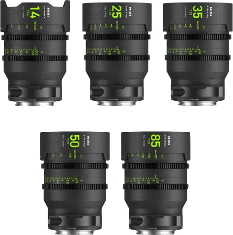 NiSi Athena Prime Lens Set (RF Mount)