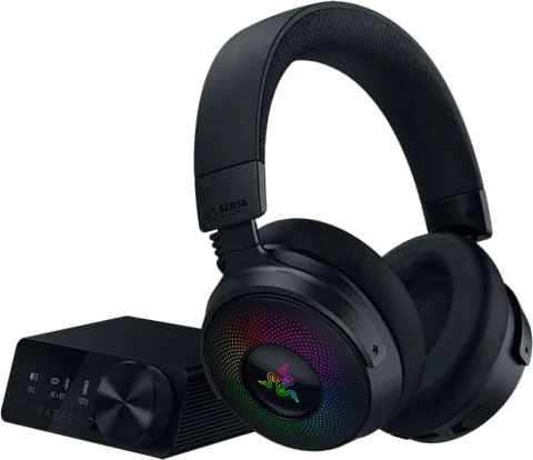 Razer Kraken V4 Pro Black Wired / Wireless Gaming Headset with OLED Control Hub