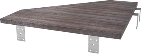 Glorious Modular Mix Rack Adapter - Walnut