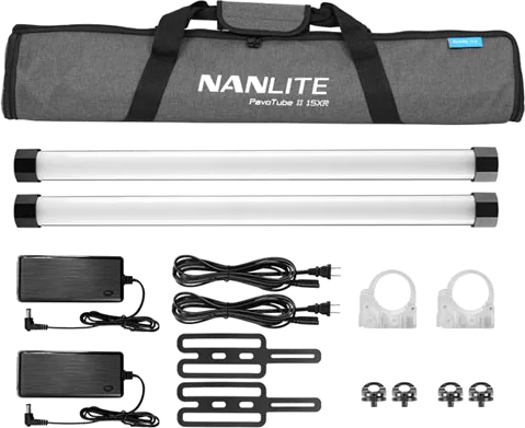 Nanlite PavoTube II 15XR RGBWW LED Pixel Tube 2 Kit