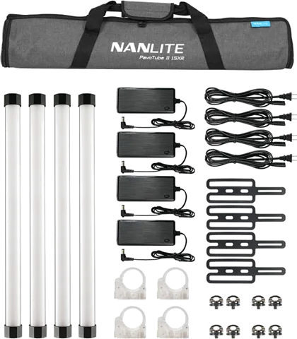 Nanlite PavoTube II 15XR RGBWW LED Pixel Tube 4 Kit