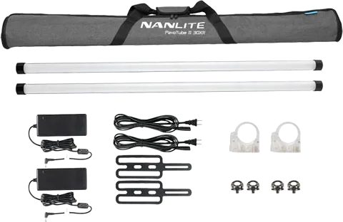 NanLite PavoTube II 30XR LED 2 Light Kit