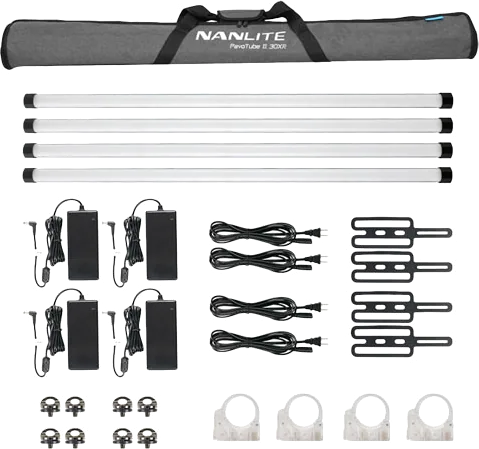 NanLite PavoTube II 30XR LED 4 Light Kit