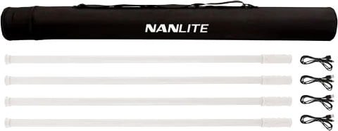 Nanlite PavoTube T8-7X RGBWW LED Pixel Tube 4 Kit