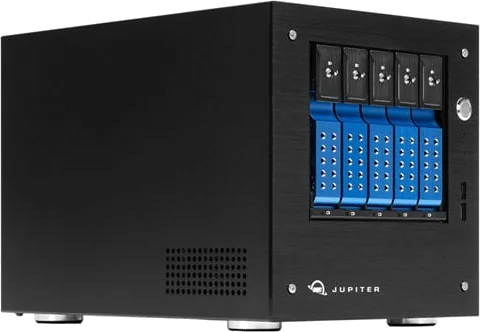 OWC Jupiter Mini 80TB 5 Bay Desktop NAS with 5x16TB HDD