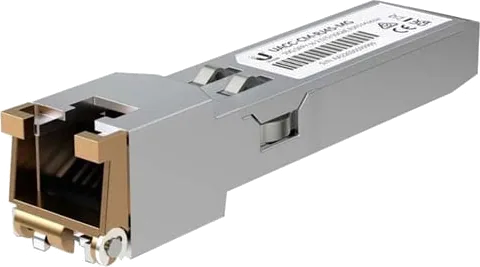 Ubiquiti Networks UACC-CM-RJ45-MG Compatible SFP+ to RJ45 Module, Copper, 10 Gbps (Cat 6A) up to 100m