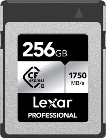 Lexar Professional 256GB CFexpress Type B Silver Series Memory Card