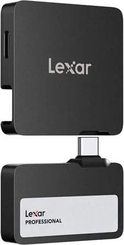 Lexar Professional SL400 Go Portable 2TB SSD with Hub