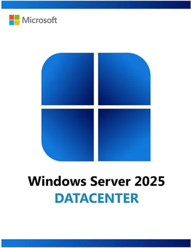 Windows Server 2025 Datacenter Edition, 64-bit 24 Core License - DVD OEM