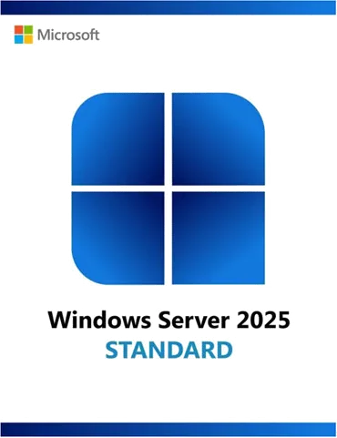 Microsoft Windows Server 2025 Standard 2 Core Additional POS License - Medialess/Keyless NCNR